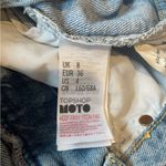 Topshop  Moto High Rise Mom Jean Shorts Blue Size 4 Photo 3