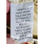 Lovposh Women’s  Multicolored Skirt SzS Boho Fully Lined Zip Closure Gold Sequins Photo 4