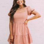 These Three Boutique Terracotta Color Dress Photo 0