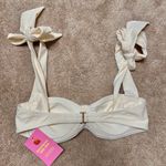 Strawberry Milk Mob white lotus bikini top Photo 3