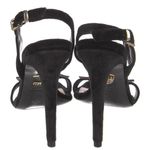 Chiara Ferragni Amelia Monsters Velvet Slingback Pumps Heels Black Size 7 Photo 3