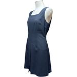 Vintage 90s AKA Eddie Bauer Sleeveless Wool Dress Black 12 Petite Size 12P Photo 1