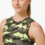 Lululemon Sculpt Tank Heritage 365 Camo Crispin Green Multi Size 6 – NWOT Photo 2