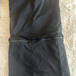 prAna ‎ Monarch Pants Black Convertible HIking Pants Travel Size 14 Mint Contion Photo 13