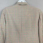 Vintage Plaid Blazer 90s Women Patch Pockets Liz Sport Button Photo 4