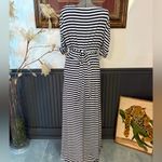 Gibson Latimer Striped Faux Wrap Style Maxi Dress ~ Size XL 💛🍄 Photo 3