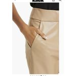 Veronica Beard Cormac Crop Faux Leather Pants High Rise 8 Buttery Soft Office Photo 4