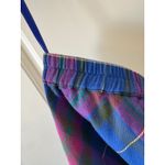 Y2K Vintage Serengeti Womens Plaid High Waist ALine Maxi Skirt sz M 90s Academia Purple Size M Photo 7