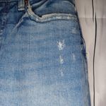 Old Navy  Distressed O.G. Straight Highrise Secret Slim pockets Jeans Photo 3