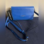 Karl Lagerfeld Paris Lourdes Blue Crossbody Bag with wristlet strap Photo 0