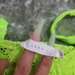 Lush Clothing Lush Neon Yellow Bralette Photo 5