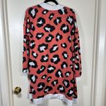 Hemish Women's Pink Leopard Print Button Down Cardigan Plus Size XL Photo 1