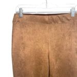 Max Studio NWT Vicuña Tan Faux Suede High Rise Pull-on Pants Photo 1
