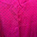 Victoria's Secret  Gold Label Vintage Night Gown Size‎ L Maroon Silky Mumu Photo 2