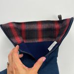 Muk Luks Blue Faux Suede Winter Boots Red Plaid Calf Lining NEW Women’s Size 10 Photo 3