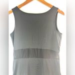 PCGAGA L Tennis Dress Black Women's Fitted Outfit White Ruffle Skirt Trim Size L Photo 4