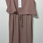Mauve Spaghetti Strap Sundress for‎ Casual Resort Wear Purple Size XL Photo 0