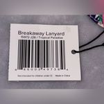 Vera Bradley NWT “Tropical Paradise” Breakaway Lanyard Keyring ID Clip Pink Photo 5