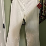 Oscar de la Renta Women's Pants Off White NWT 12P Photo 0