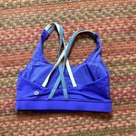 LULULEMONN PURPLE ENERGY SPORTS BRA Photo 1