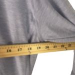 New Balance  Size M‎ Half Zip Funnel Neck Long Sleeve Light Blue Pullover Sweater Photo 6