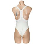 frankie's bikinis Charlotte One Piece Swim, White, XS Photo 10
