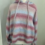 Something Navy Ombré Striped hoodie Small NWOTs Photo 4