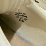 Birkenstock  Bend Sneaker Size 8/39 White Low Top Cork Leather Minimal Classic Photo 11