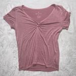 American Eagle Outfitters Baby Henley Top Pink Photo 0