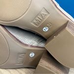 MIA New!  Women's Jullep Perf Pointy Ankle Block Heel Booties Khaki Tan Size 8 Photo 8