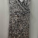 Bardot NWT  Dress Glimmer Mini Dress Ombré Sequin Size US 12 / XL Photo 5