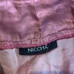 Euro Patchwork Vintage Skirt Pink Size L Photo 2