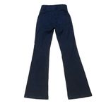 BCBGMAXAZRIA Pintuck Flared Jeans in Rinse Indigo, Sz 26 Photo 5