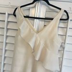 The Impeccable Pig The‎  Ivory Ruffle Dress Size XS Photo 2