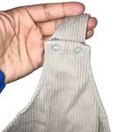 Babaton The group  Aritzia Tan Ribbed Seamless Teee Short Sleeve Bodysuit Medium Photo 2