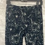 Topshop  Wolf Woodland Print Cigarette Pants Photo 3