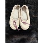 L.L.Bean  Hearthside Slippers Ballet Beige Suede Fleece-Lined Comfort shoes Size 8 Photo 1