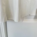 Lysse  Schiffer Button Down White Raw Hem Longsleeve Leggings Friendly Size Small Photo 6