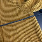 Madewell  Nolan Cardigan Knit Open Front Mustard Yellow S Photo 7