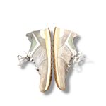 New Balance  574 Calm Green Sneakers Women's 9.5 Men's 8 Suede Athletic Shoes Photo 7