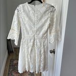 Alexis  Webb Lace Dress in White Size Small Photo 4