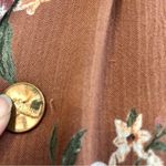 American Eagle  High Waisted Floral Print Pants Size S/P/CH Photo 3