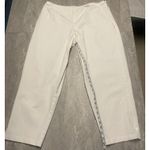 Eileen Fisher SZ XL Organic Cotton & Spandex Elastic Waist Side Zip Pants Mature Photo 3