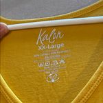 Alo Yoga Kalon Vibrant Yellow V-Neck Women's Top Photo 1