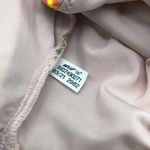 Aerie Floral Ruffle Scoop Bikini Top Removable Cups Beige Orange Yellow XS Photo 2