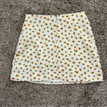 We Wore What Mini Slip Skirt- daisy floral pattern Photo 7