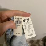 Aerie NWT  Embroidered Denim Shorts XXL Photo 9
