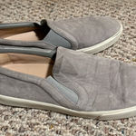 Stuart Weitzman  Gray Suede Slip One Shoes- Size 11.5 Photo 0