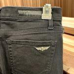 Rock & Republic Kendall Black Mid Rise Cropped Stretch Denim Jeans Womens 2 Photo 7