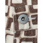 Urban Outfitters Ragged Jeans Brown Block Mini Skirt size 24 Photo 5